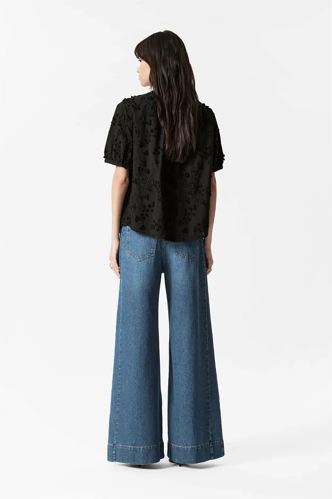Блуза свободного кроя с рукавами-фонариками & OTHER STORIES