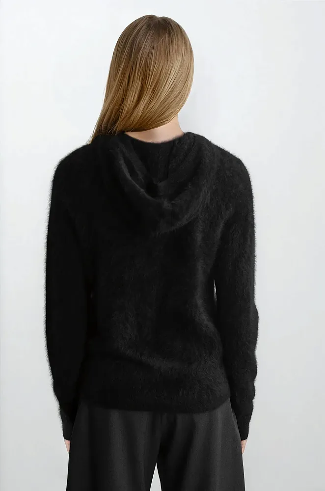 Худи из чистого кашемира с начесом COS