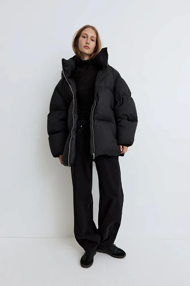 Пуховик oversize