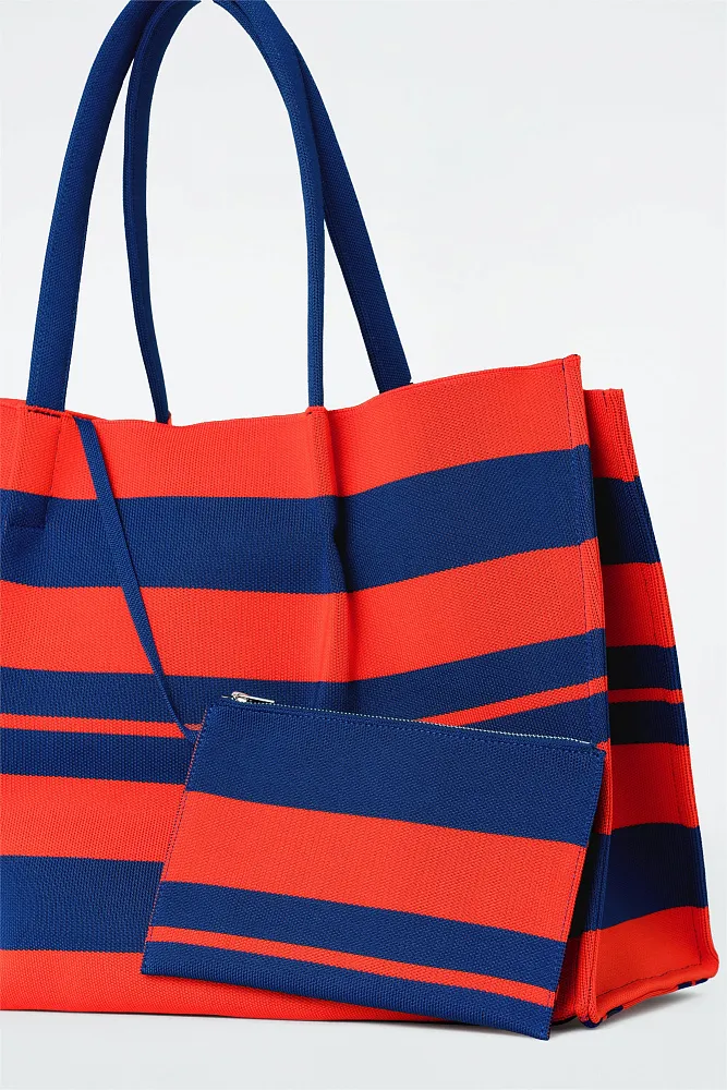 Полосатая сумка-тоут COS