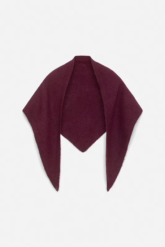 Шарф из смеси альпаки и шерсти ARKET  