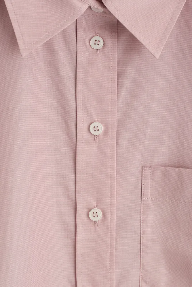 Рубашка из хлопка пима COS