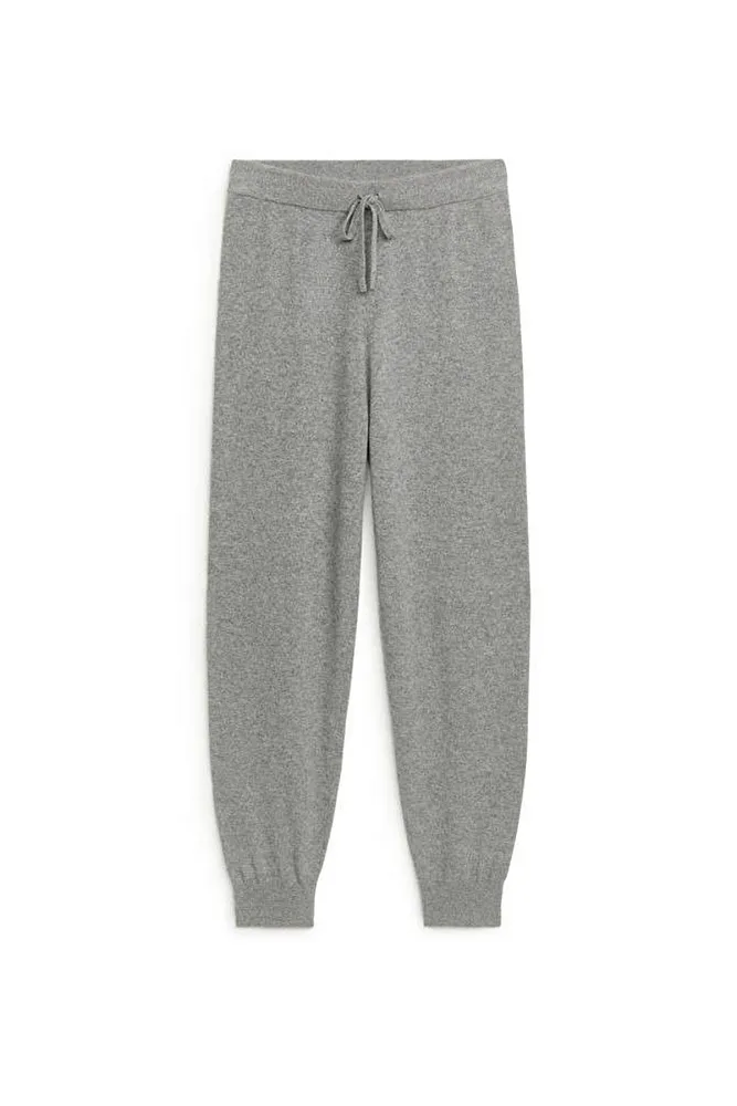 Кашемировые брюки джоггеры ARKET