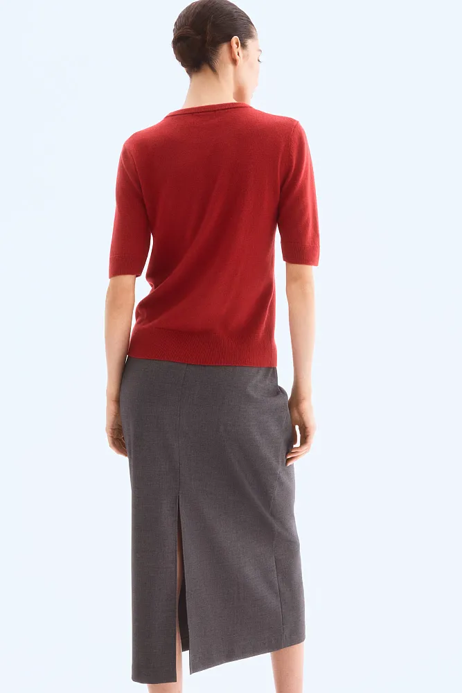 Топ из мягкого кашемира H&M Premium Selection