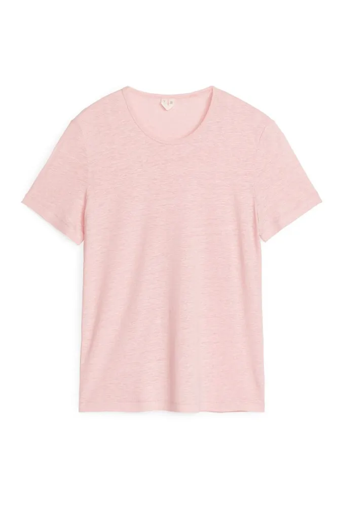 Футболка льняная ARKET