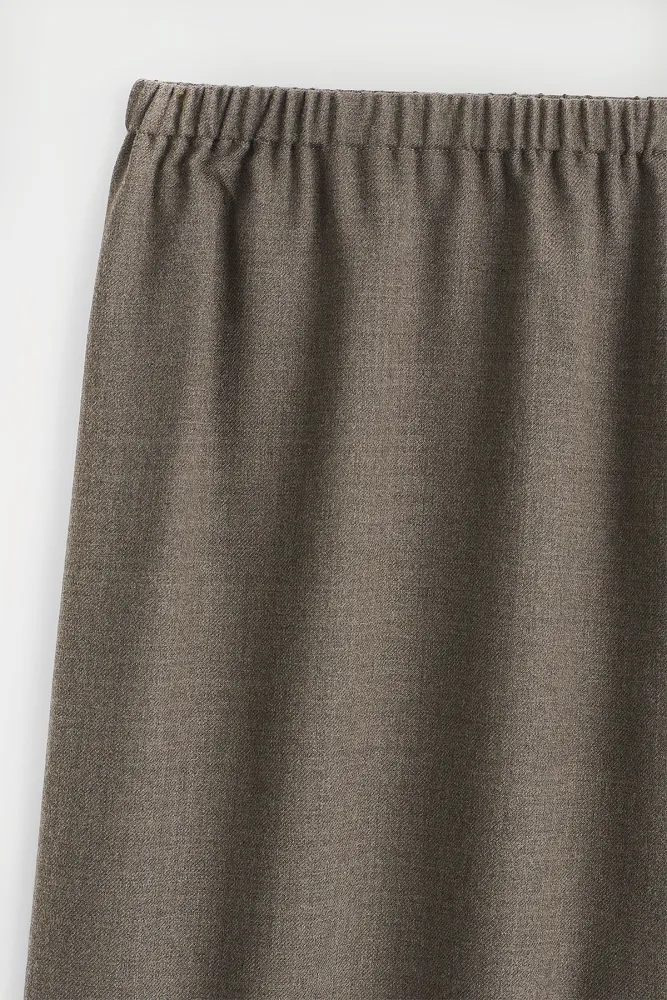 Широкие брюки из смесовой шерсти COS