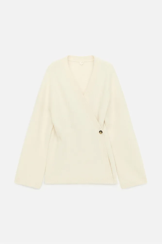 Кардиган из смеси альпаки и шерсти ARKET