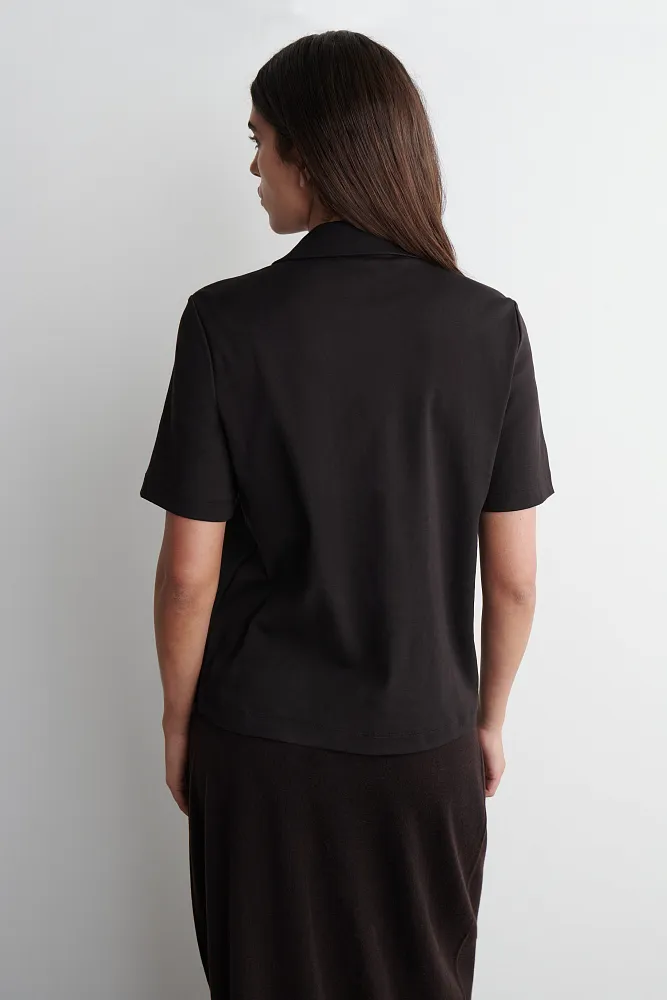 Повседневная рубашка из джерси COS