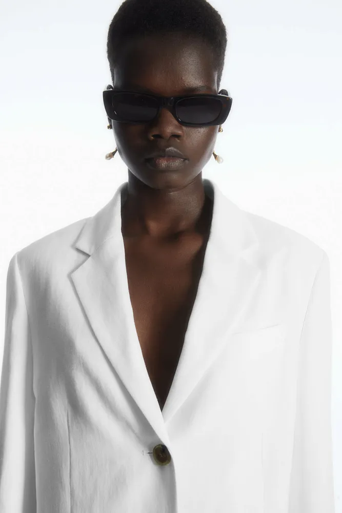 Свободный пиджак из льна COS