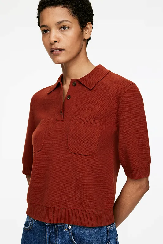 Трикотажное поло COS Трикотажное поло COS