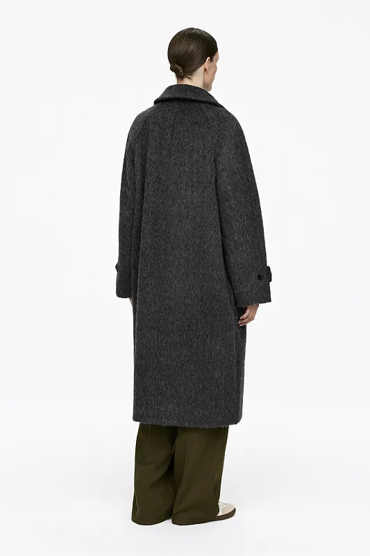 Пальто из смеси шерсти и альпаки ARKET   Пальто из смеси шерсти и альпаки ARKET