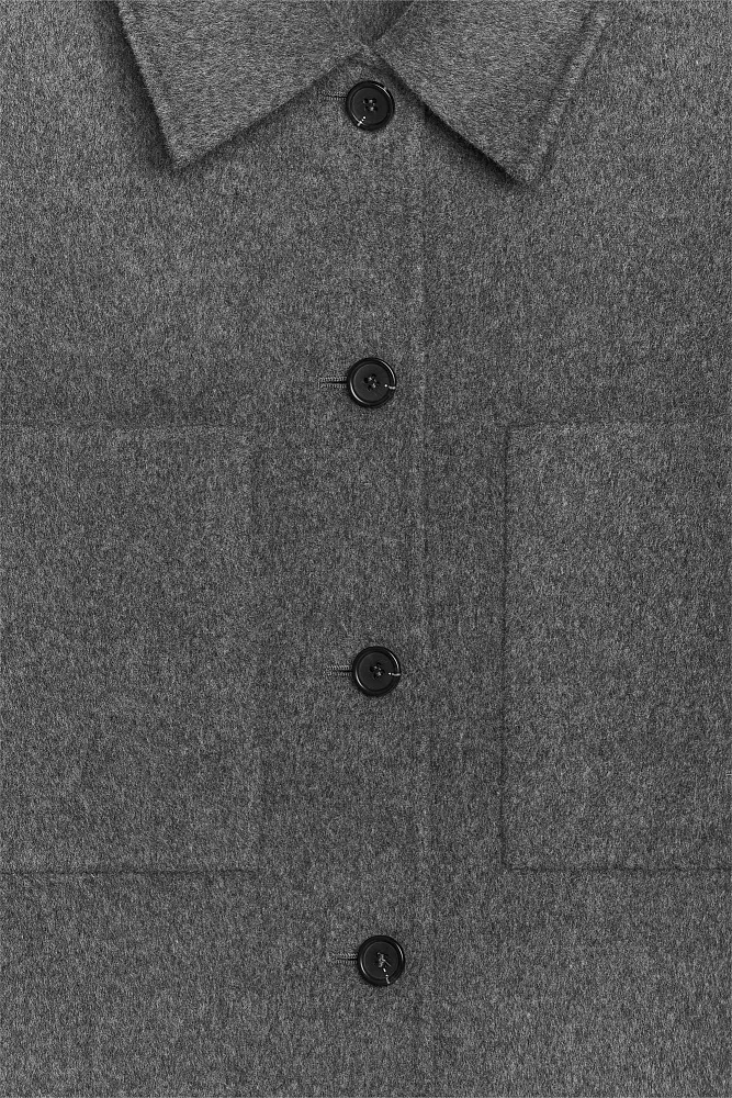 Рубашка из смесовой шерсти ARKET