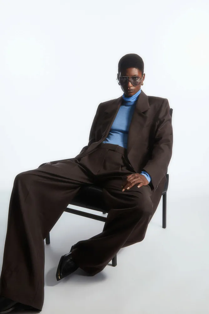 Водолазка из шерсти мериноса COS