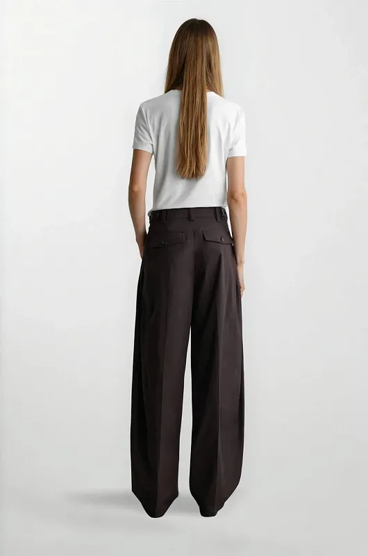 Хлопковые брюки-бочонки COS Хлопковые брюки-бочонки COS