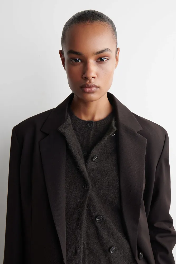 Кашемировый кардиган с начесом COS