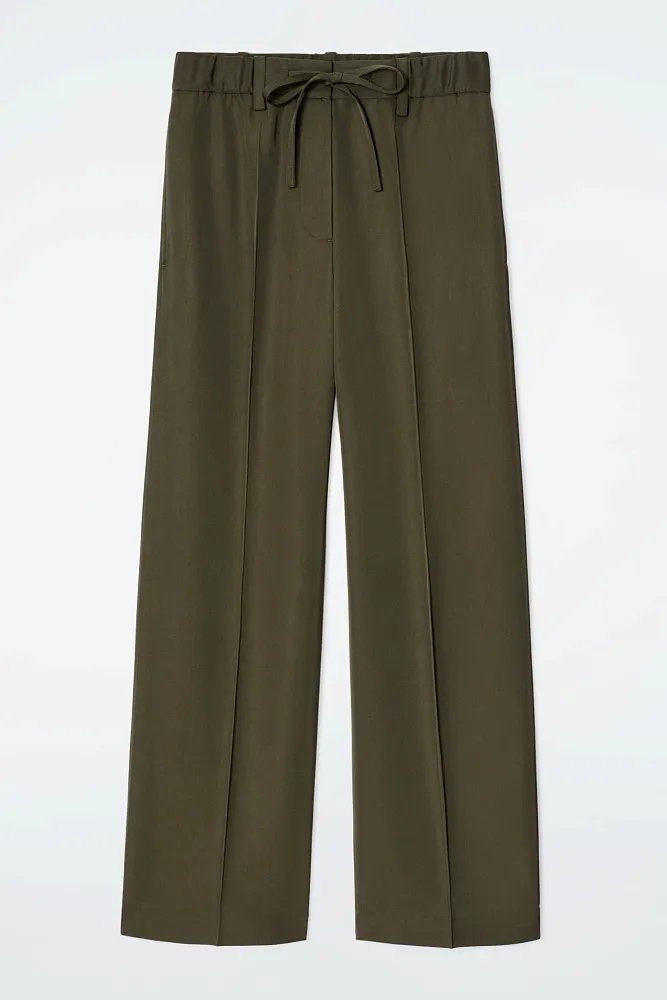 Прямые брюки с завязками COS