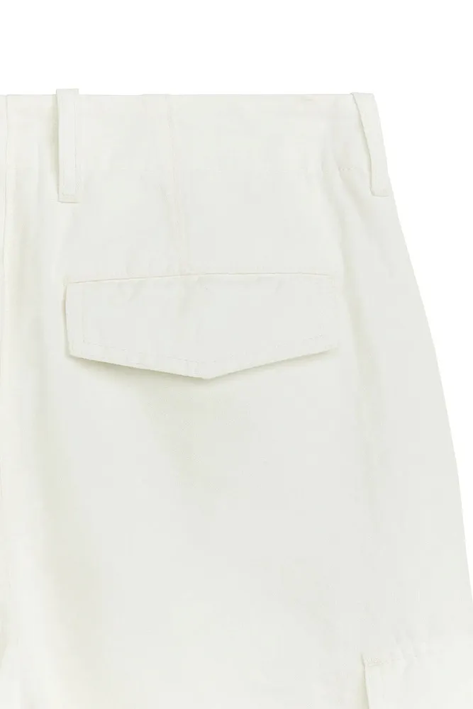 Льняные брюки карго ARKET