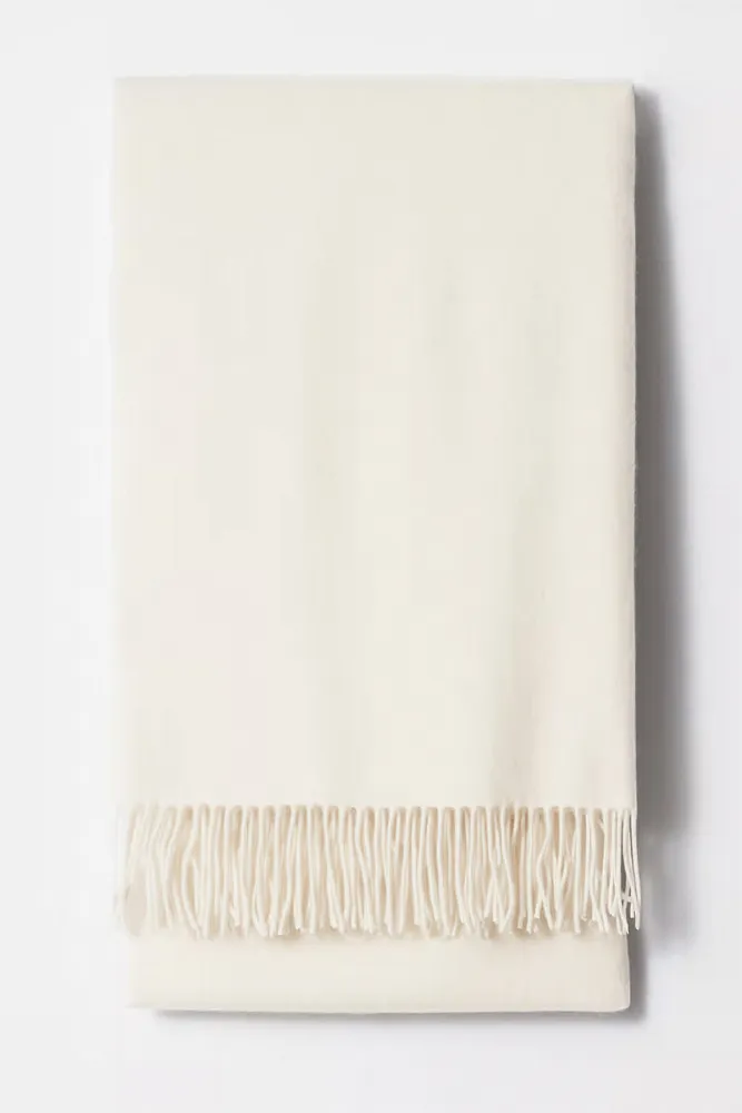 Большой шерстяной шарф с бахромой & OTHER STORIES