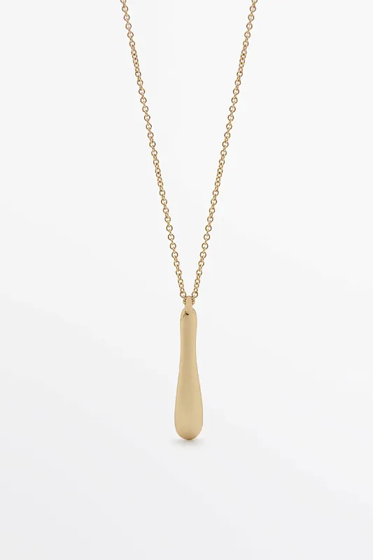 Цепочка с рельефной подвеской MASSIMO DUTTI Цепочка с рельефной подвеской MASSIMO DUTTI