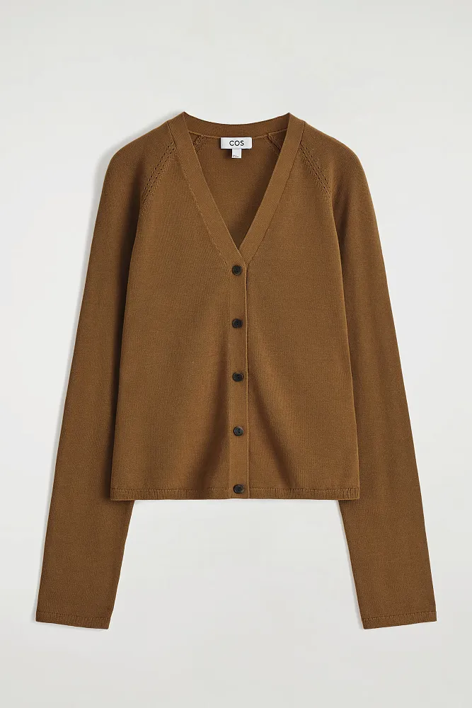 Хлопковый кардиган COS