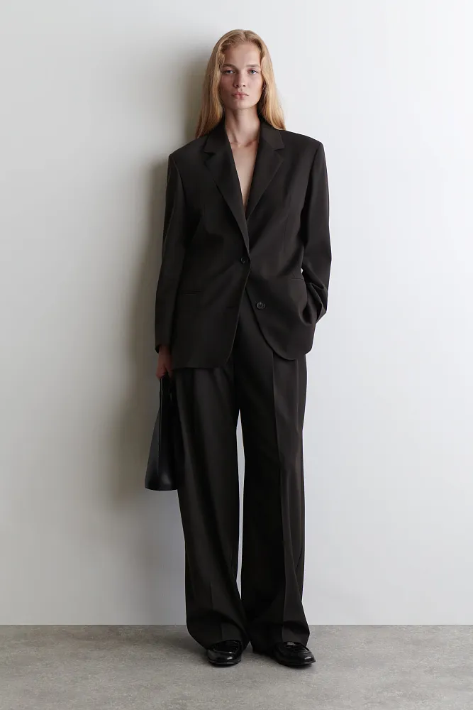 Пиджак из мериносовой шерсти COS