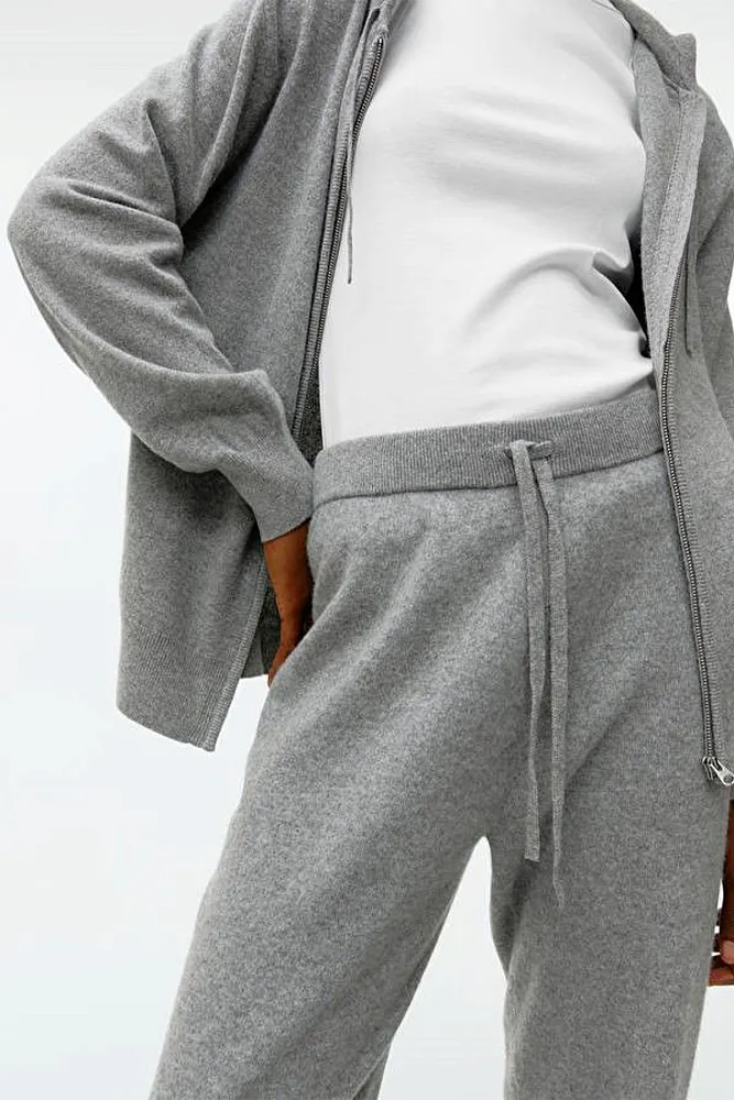 Кашемировые брюки джоггеры ARKET