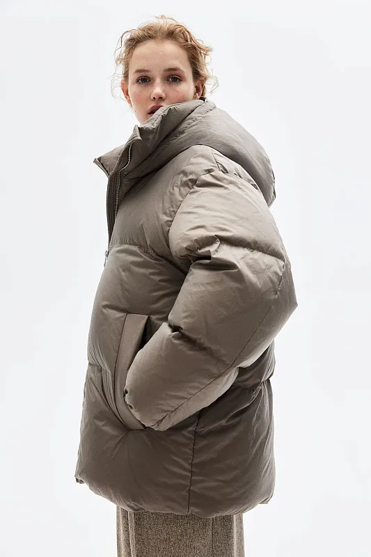 Пуховик oversize H&M Premium Selection   Пуховик oversize H&M Premium Selection