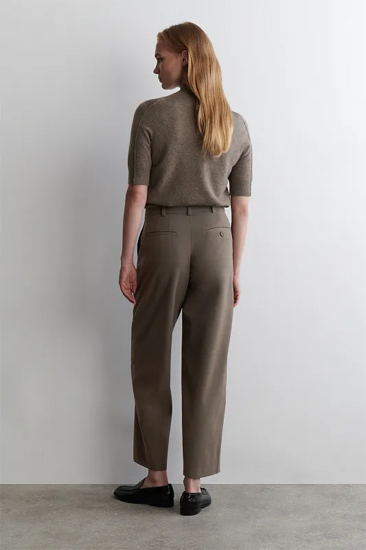 Укороченные шерстяные брюки COS Укороченные шерстяные брюки COS