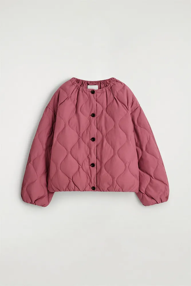 Стеганая пуховая куртка COS