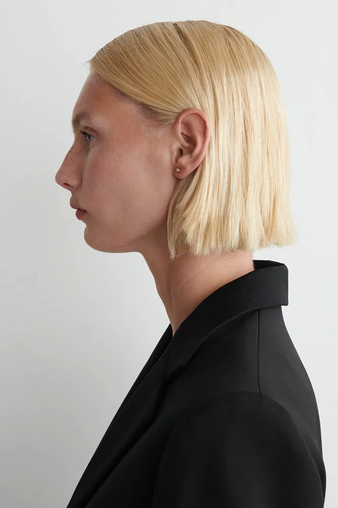 Серьги-гвоздики разного размера COS