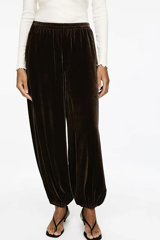 Струящиеся бархатные брюки ARKET Струящиеся бархатные брюки ARKET