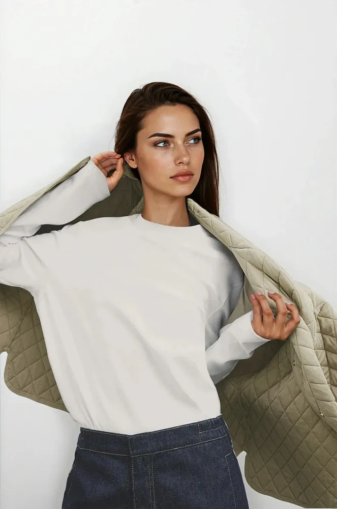 Стеганый бомбер MASSIMO DUTTI