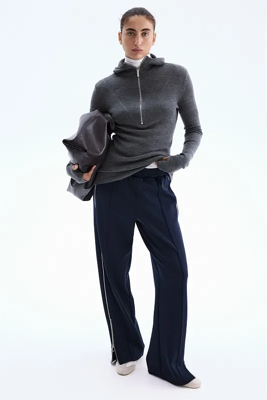 Худи из мериносовой шерсти H&M Premium Selection Худи из мериносовой шерсти H&M Premium Selection