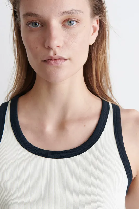 Майка в рубчик COS   Майка в рубчик COS