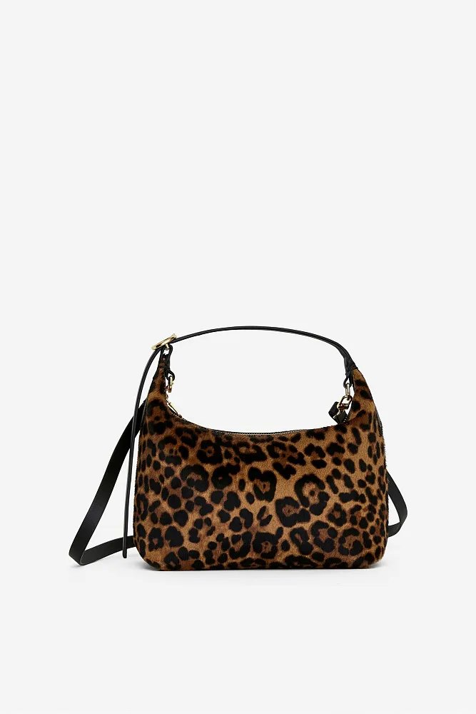 Квадратная кожаная сумка ARKET