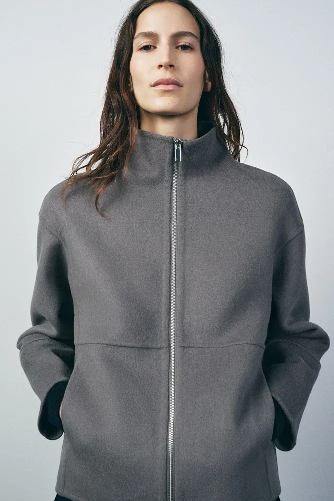 Шерстяная куртка ZARA