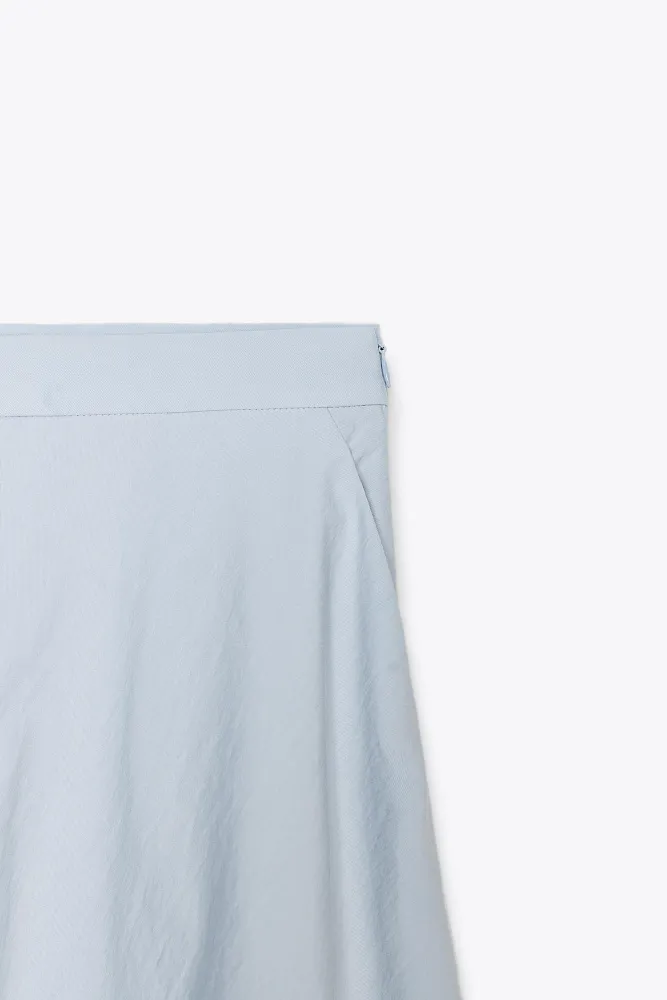 Расклешенная юбка с пуговицами ZARA