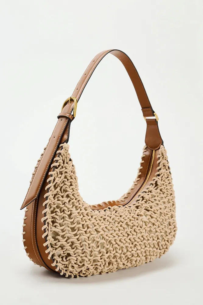 Плетеная сумка ZARA