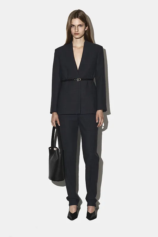 Узкие брюки из смесовой шерсти Узкие брюки из смесовой шерсти