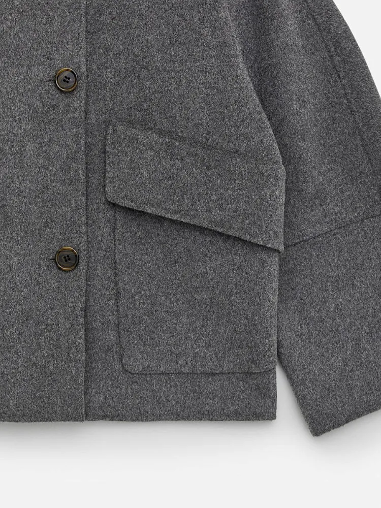 Полупальто из смесовой шерсти ARKET