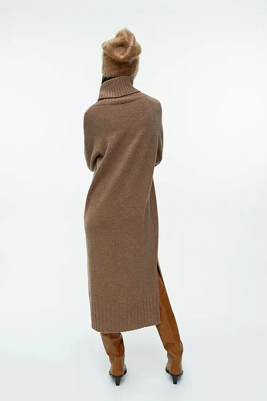 Платье шерстяное с воротником-водолазкой ARKET Платье шерстяное с воротником-водолазкой ARKET