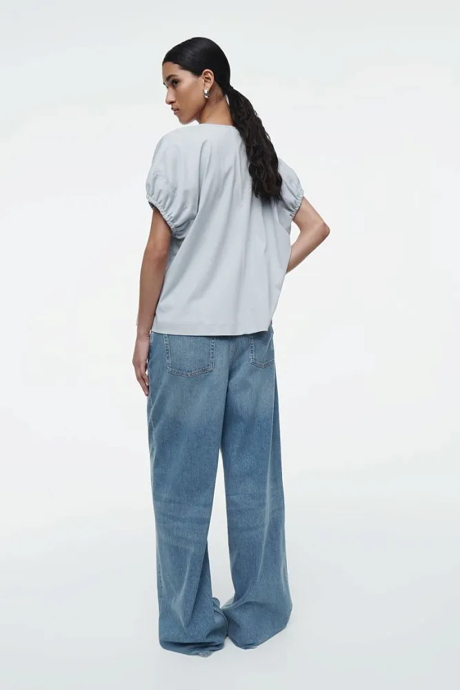 Хлопковая блуза COS