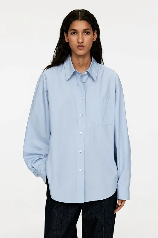 Рубашка oversize из поплина