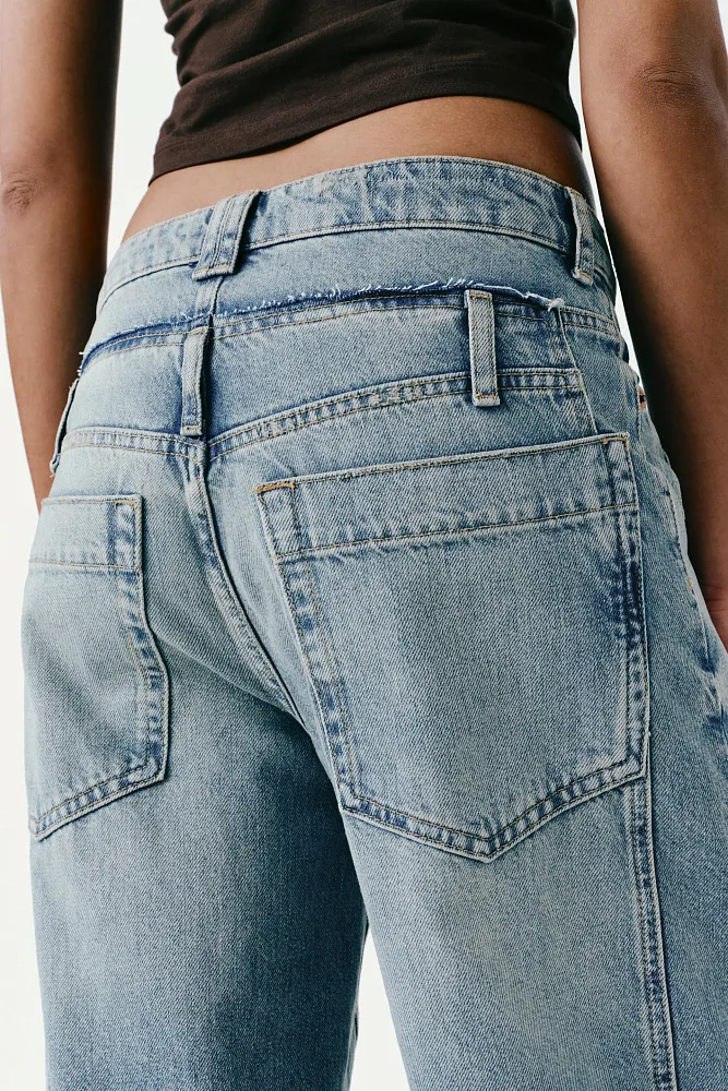 Широкие джинсы TRF ZARA