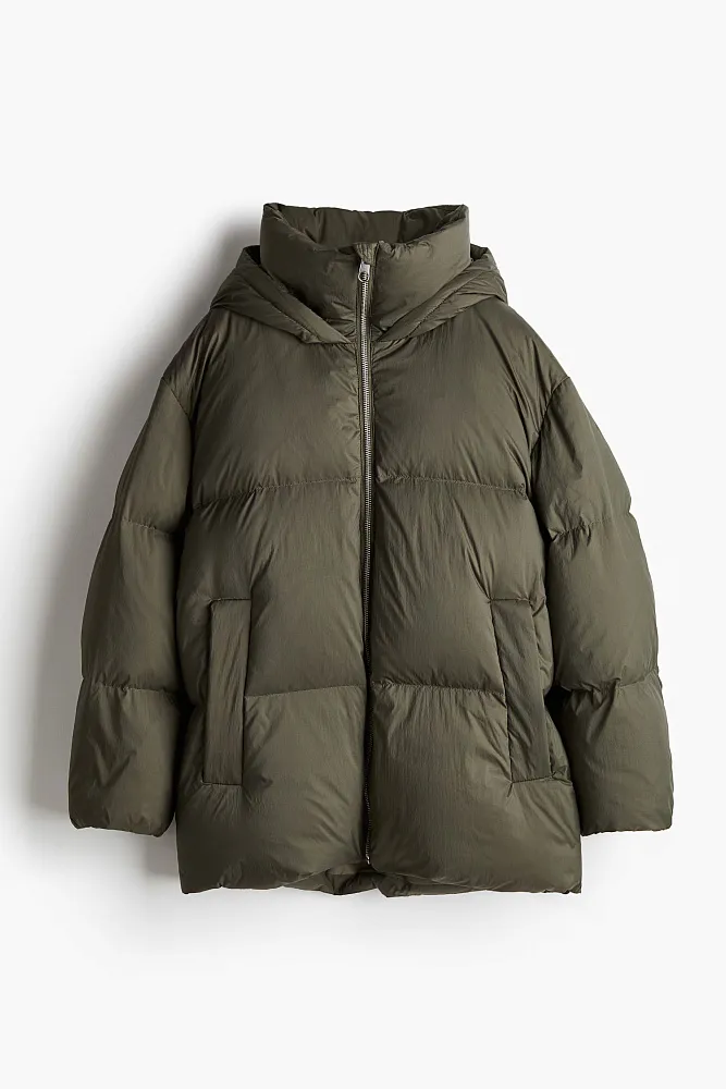 Пуховик oversize H&M Premium Selection