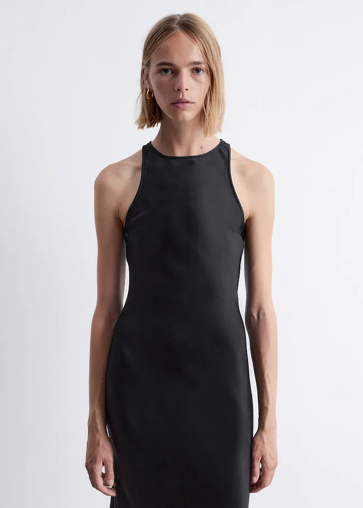 Атласное платье миди & OTHER STORIES