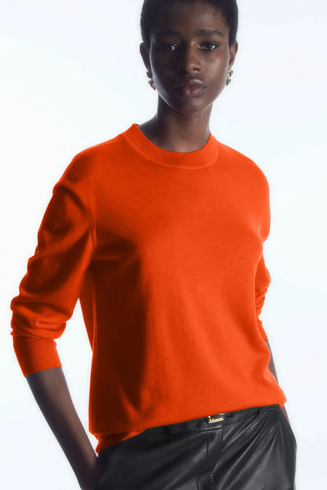 Джемпер из мериносовой шерсти COS