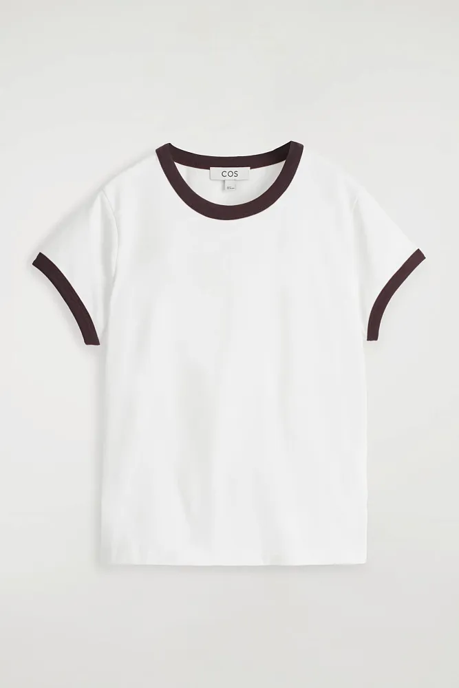 Футболка с окантовкой COS