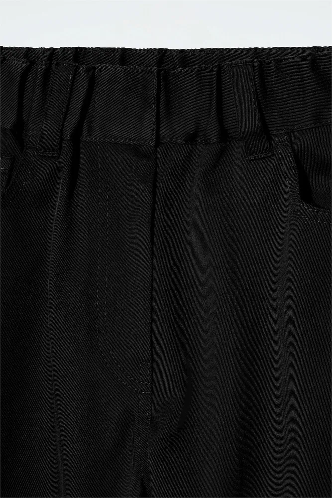 Широкие хлопковые брюки COS