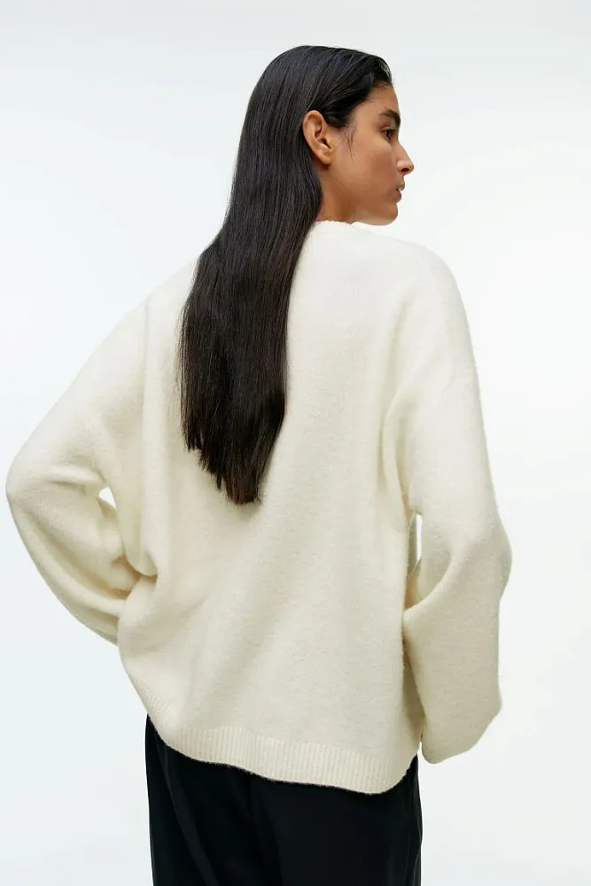 Джемпер из шерсти альпаки ARKET